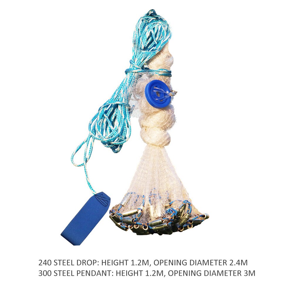 Rete da Pesca a mano rete da Pesca a rete rete da Pesca in nylon stile giapponese rete da Pesca da lancio reti da Pesca accessori attrezzatura da Pesca