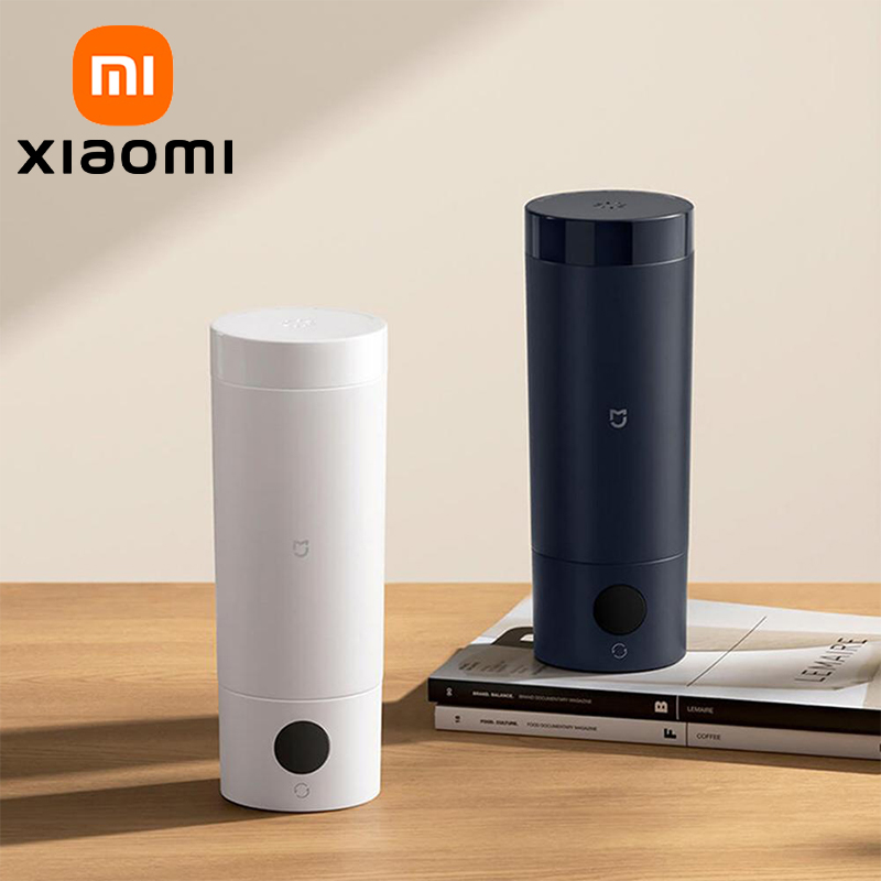 XIAOMI MIJIA Portable Electric Heating Cup 2 Upgraded Version,LED Screen，Electric Kettle,Chinese Version With Adapter