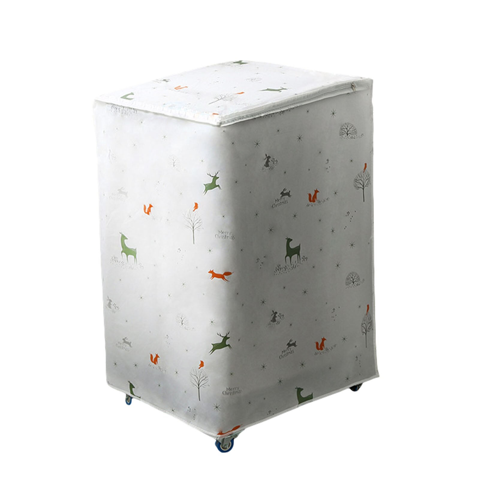 Washing Machine Cover Waterproof Sunscreen Protector Dust Cover Single Door Fridge Cover Household Refrigerator Organizer: B