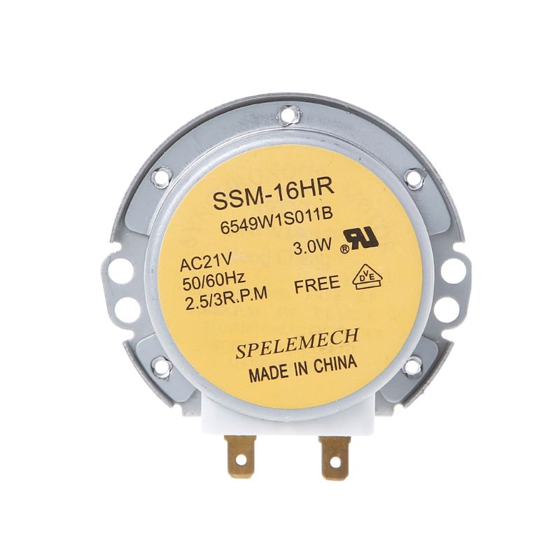 1Pc SSM-16HR Magnetron Draaitafel Synchrone Motor 21V 3W 50/60Hz Voor Lg Of Voor ventilator Elektrische Kachel Thuis Apliances Onderdelen