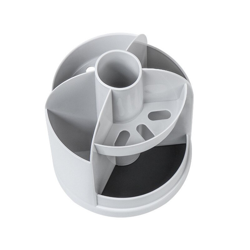 Multi-function 7 Grids Office Desktop Rotating Pen Holder Stationery storage Box Pencil Case Desk Organizer Office Supplies