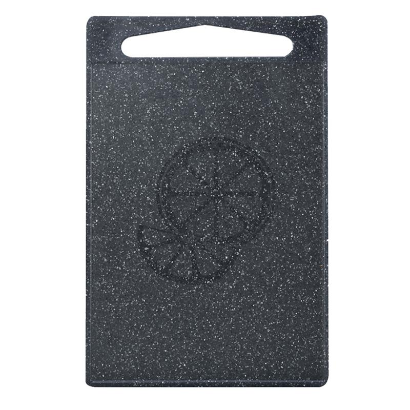 1Pc Imitation Marble Chopping Block Plastic Cutting Board Round Rectangle Hangable Fruit Vegetable Chopping Board: 1Pc 36x23.5x0.95