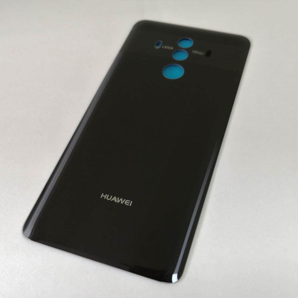 Original HUAWEI Kamerad 10 Profi 6,0 zoll Glas Batterie Abdeckung, Ersatz Zurück Tür Hinten Gehäbenutzen Abdeckung fallen, adhensive Aufkleber: Schwarz Kamerad 10 Profi