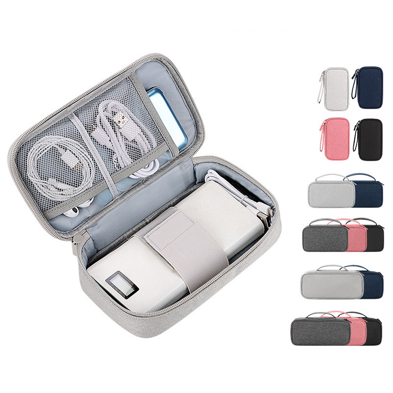 Reise tragbare digitale Zubehör Aufbewahrungstasche Organizer von Handytasche U Disk Ladebank Handy, Mobiltelefon Datenkabel Aufbewahrungstasche