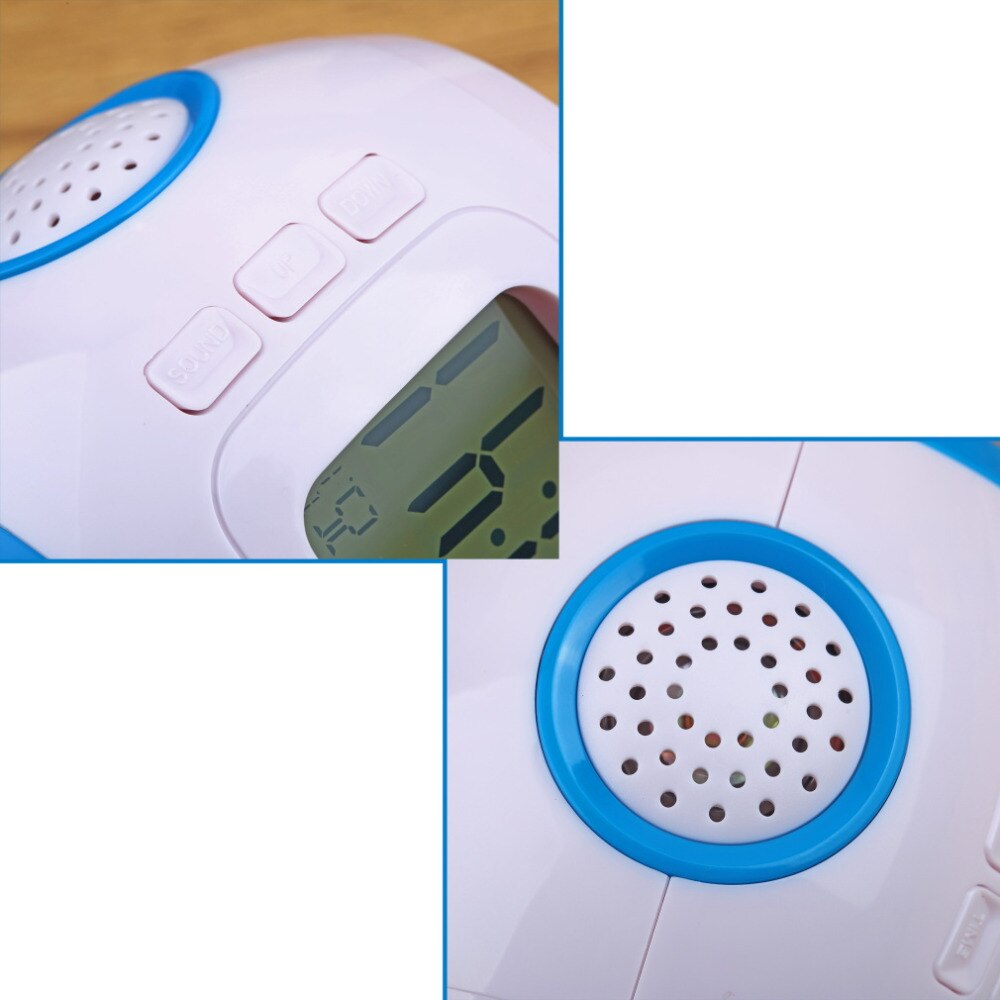 105*103*85Mm Wekker Color Change Star Backlight Muziek Projector Sky Digitale Projectie Bureau Tafel Klok