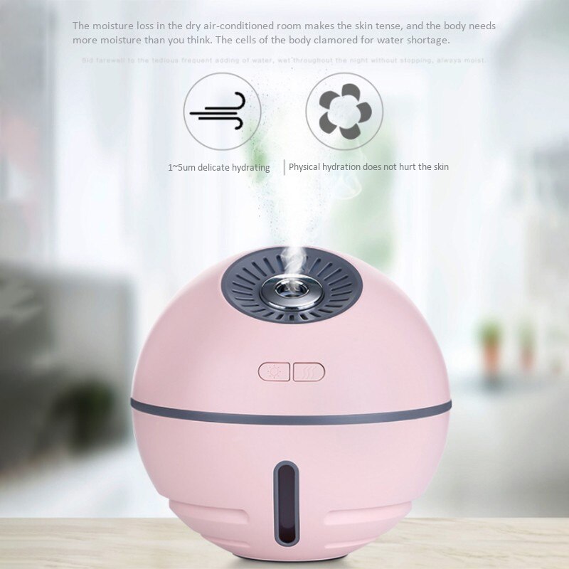 Cordless Cool Mist Humidifier Rechargeable Travel Humidifier USB Mini Humidifier Small Personal Air Humidifier
