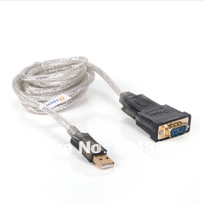 Vergulden socket USB naar RS232 Data Converter virtuele Seriële Poort virtuele com-poort virtuele 232 Adapter voor Windows8