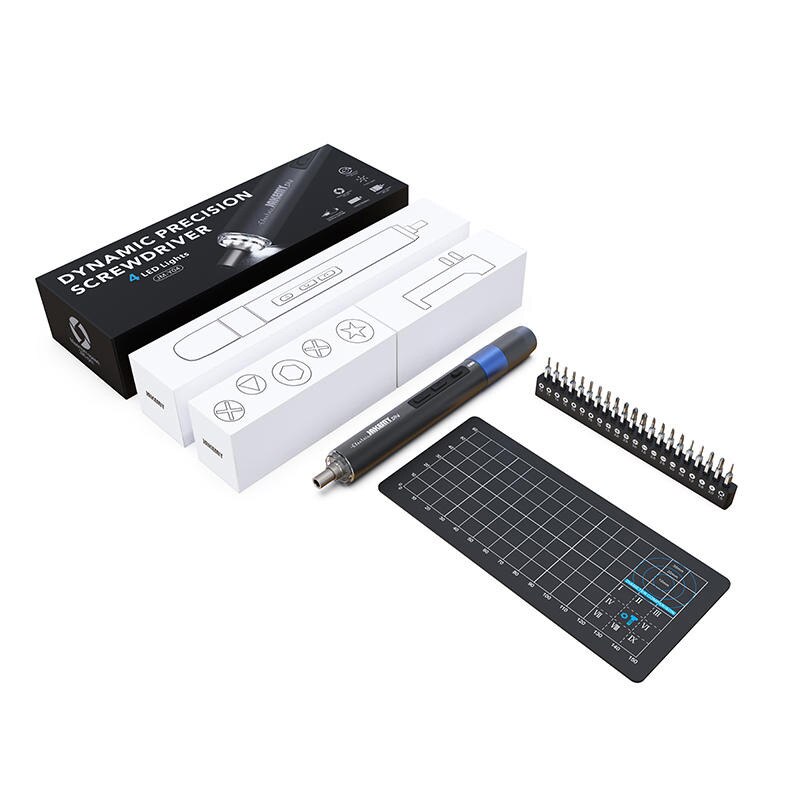 Destornillador eléctrico JM-Y04, Kit de desmontaje y reparación de precisión, juego de herramientas generales, 25 en 1
