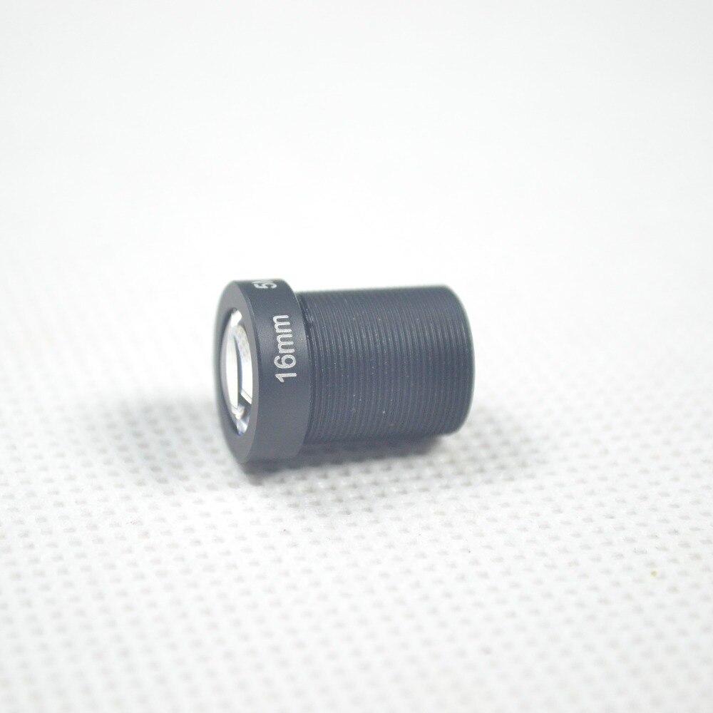 16mm 5MP 27 Degrees CCTV Fixed Iris IR Board Lens M12 MTV Mount for IP Camera