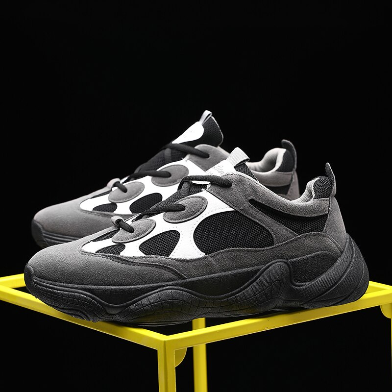 Platform Mode Instappers Mannen Flats Ademende Mannen Casual Schoenen Slip Op Sneakers Mannen Schoenen Mocassins Tenis Masculino Adulto