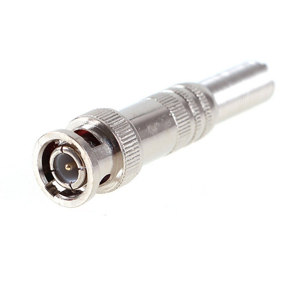 10 Conectores Coaxiales BNC Hembra, Color Verde, Adaptador De Terminal Para Balun De Video Cctv Y Camara Bnc Adaptador Hembra Spptty Electricista