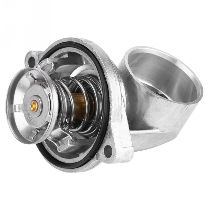 Thermostat de refroidissement avec boîtier | Pour MERCEDES Vito W638 6012030075 MPV 638/2 1996 1997 1998 1999 2000 2001 2002 en aluminium