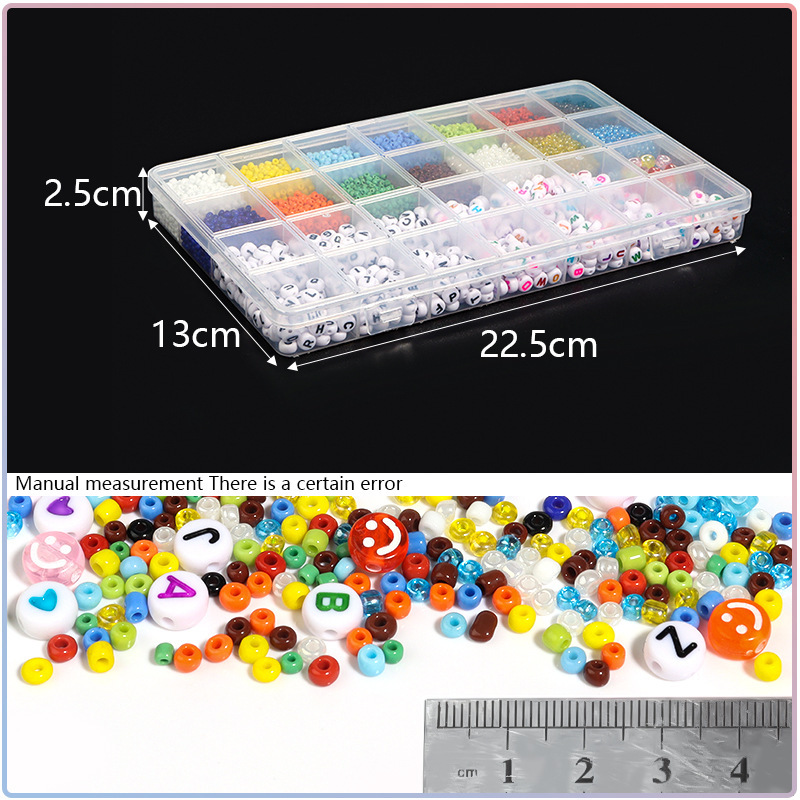 5000Pcs Beads Kit DIY acrylic letter bead set for Name Bracelets Jewelry Making and Crafts: Default Title