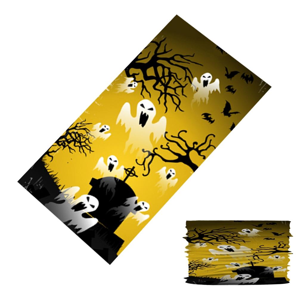 Stofdichte hoofdband halloween pompoen polyester unisex biker magische buis hoofdband naadloze hoofdband coole hoofdband sport hoofdband: 12