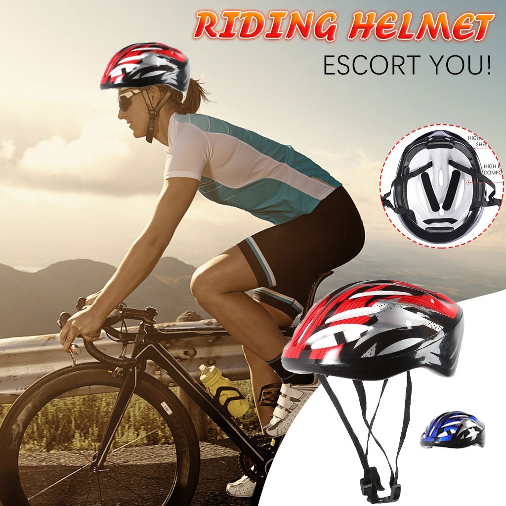Bicycle Cycling Helmet Ultralight EPS+PC Cover MTB Road Bike Helmet Integrally-mold Cycling Helmet Cycling Safely Cap#30