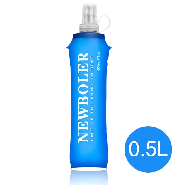 Camping Water Reservoir Water Bladder Hydration Pack Storage Bag BPA Free - 0.25L 0.5L 2L Running Hydration Vest Backpack: BOT003 500ML