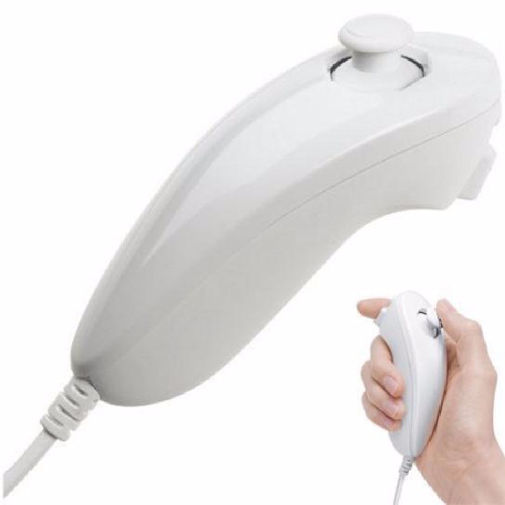 ViGRAND 1 pcs Nunchuck Controller Voor Nintendo Wii Console