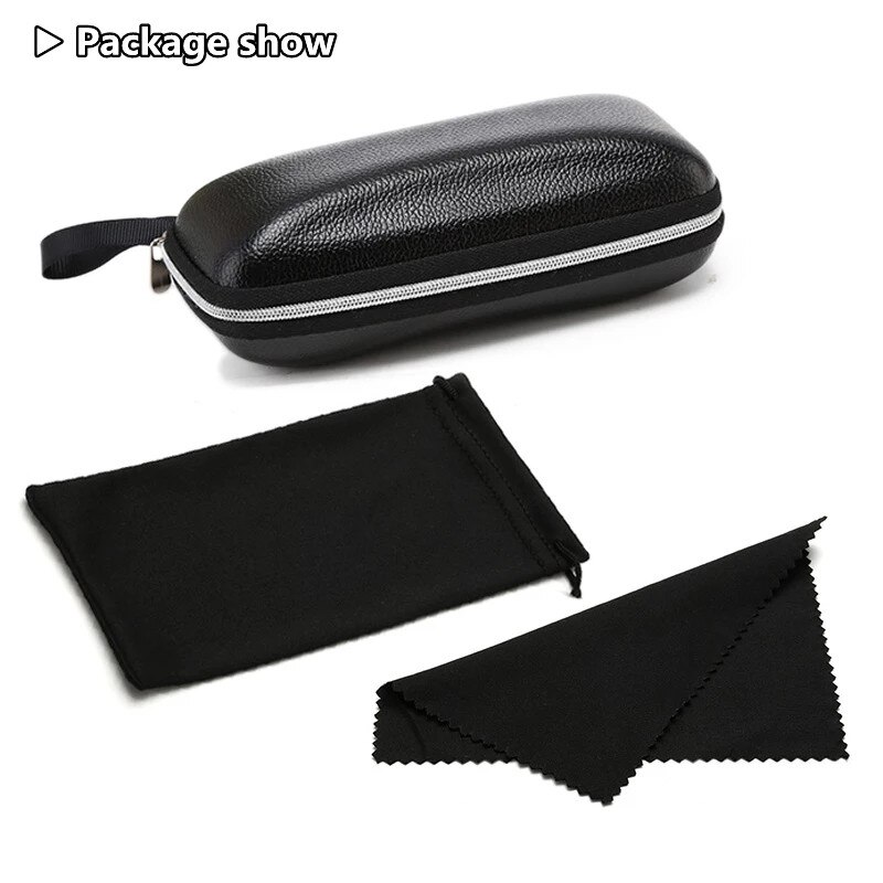 Pure Titanium Glasses Frame Myopia Glasses Male Light Comfortable Frame Black Large Full Frame Optical Glass Female Eyeglass