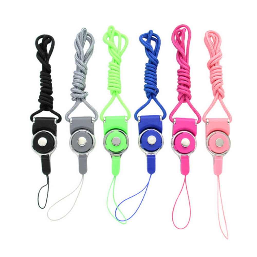 3 pièces Badge bobine doigt anneau lanière porte-Badge cou sangles pour téléphone portable rétractable porte-clés sangles corde papeterie