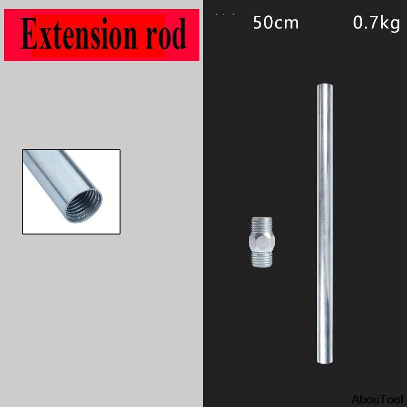 Spiral Ash Rod Mixing Drill Bit Cement Mixer Tool Concrete Bricklayer Tile Sand Ash Mixer Tools Mixing Rod Tile Worker Helper: 50cm