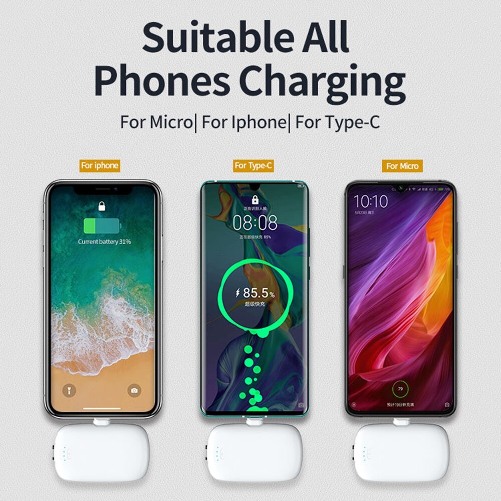 CASEIER 4PCS 12500 mAh Magnetic Power Bank Für iPhone 11 Pro Max Samsung Xiaomi 12500 mAh Power Tragbare Ladegerät beleuchtung