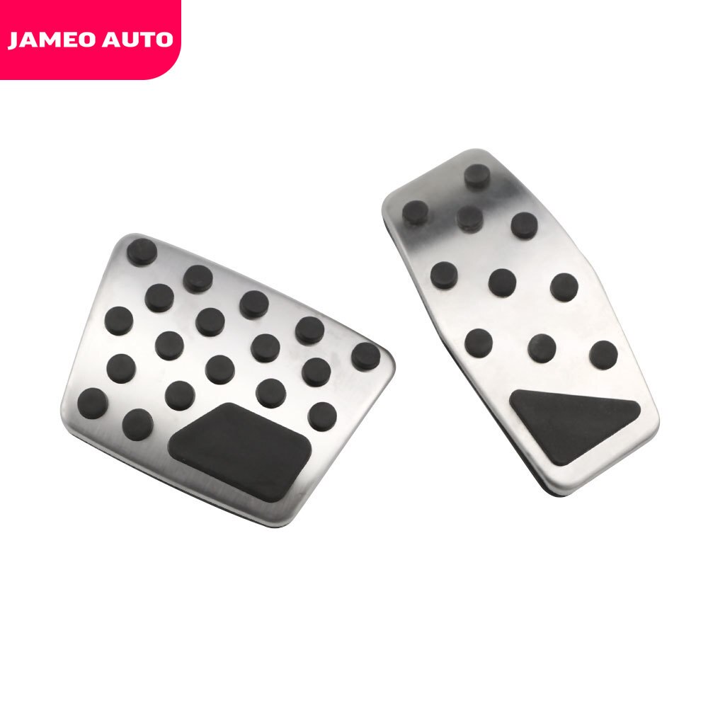 Jameo Auto Car Pedals Fit for Fiat 500 X 500X - Auto Gas Pedal Brake Pedal Cover Rest Pedale Accessories