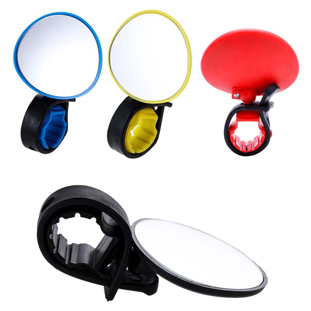 3 cores rotatable ajustável 360 graus guiador espelho retrovisor ciclismo bicicleta acessórios da bicicleta adequado para bicicleta