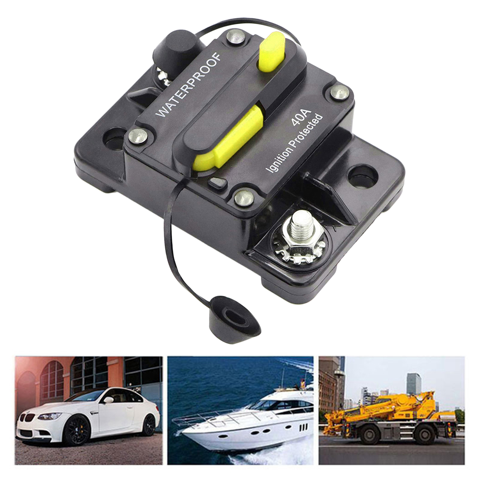 30-300 Amp Handmatige Reset Waterdichte Stroomonderbreker 12-48V Marine Auto Boot Caravan Bus Truck Fuse