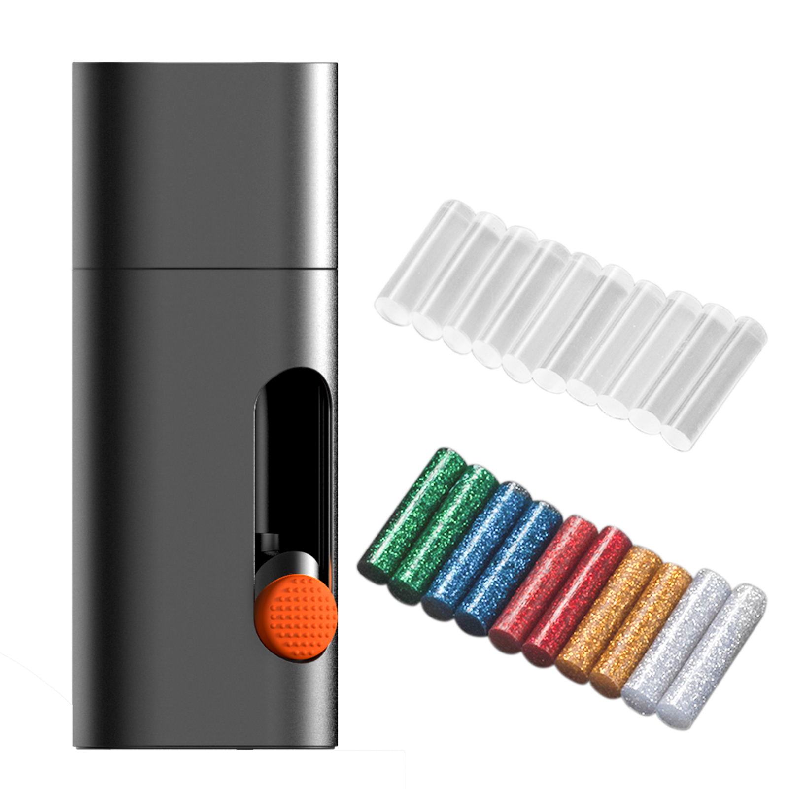 Xiaomi Wowstick Cordless Electric Hot Melt colla penna Gluer tipo-c ricaricabile fai da te Art Craft colla penna strumento di utilità domestica: with 120pcs Stick