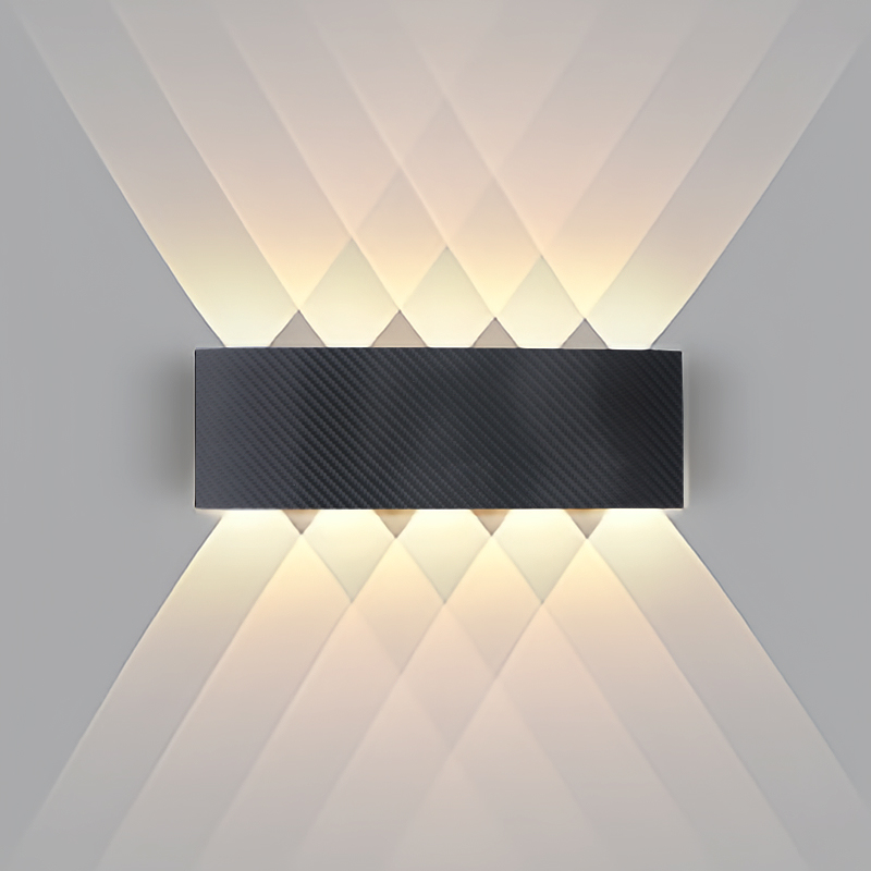 LED Wandlamp Buiten Waterdicht Up Down lichtgevende verlichting Binnen Trap Tuin Blaker Licht Plastic 6W 10W AC110-220V