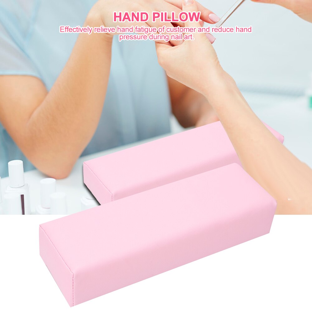 Blød nail art pude håndholder pude armlæn støtte manicure salon værktøj let at bruge