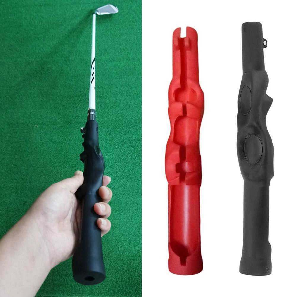 Portable Golf Swing Grip Set Golf Beginner's Swing Trainer Left Hand Right Hand Auxiliary Teaching Tool Golf Training Supplies