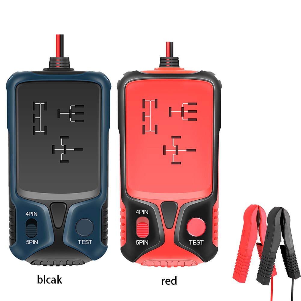12V Pro Auto Auto Batterij Checker Elektronische Automotive Auto Relais Tester Voor Auto 'S Auto Batterij Checker