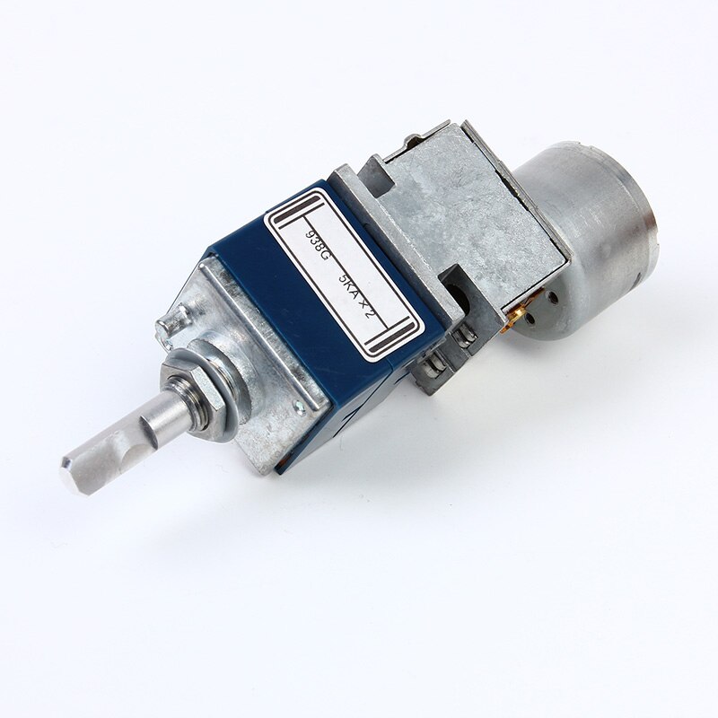 1Pcs Japan Alps Remote Volume Geluid Stereo Motor RK27 Dubbele Potentiometer 5KA 10KA 50KA 100KA: Half Round 5KA