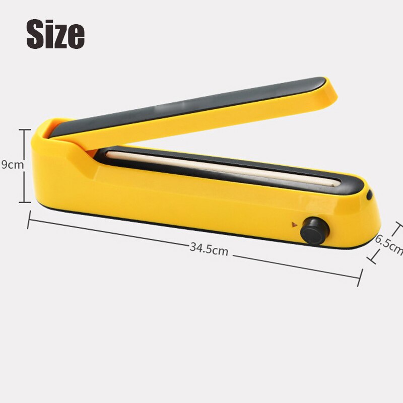Food Vacuum Sealer Portable Bag Clips Handheld Mini Electric Heat Sealing Machine Seal Packing Plastic Impulse Sealer