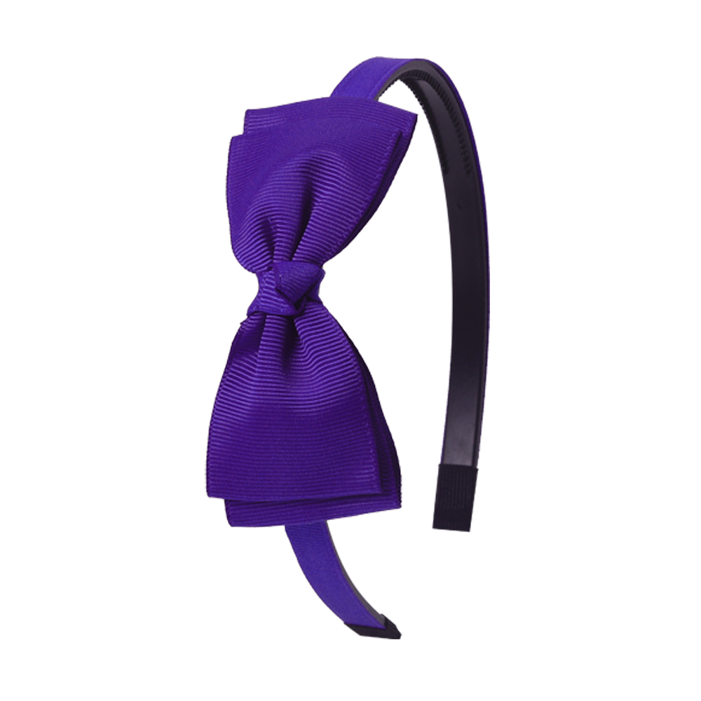 Tiara borboleta vintage, pano azul, meninas, laço fofo, cor sólida, acessórios para cabelo para mulheres, dropshipping: Azul