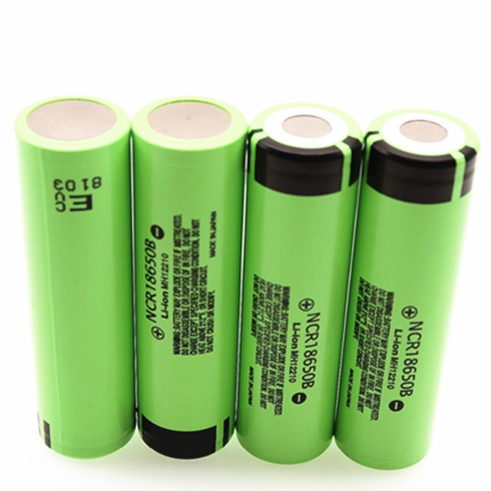 100% NCR18650B Battery 3.7V 3400mAh Ncr18650b Rechargeable Lithium Battery Flashlight Special Battery