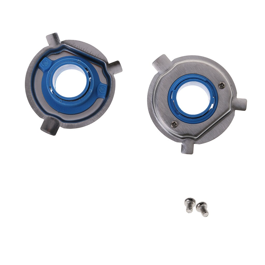 2pcs LED Headlight Bulb Base Adapter Socket Holder 880/HB4/HB3/H11/H7/H4/H3/H1 for Car Halogen Headlamps: H4