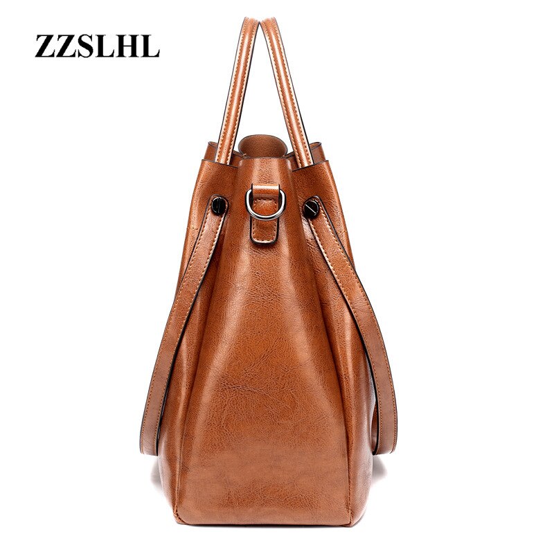 ZZSLHL femmes Vintage sacs à bandoulière de en cuir Pu sacs à main dames fourre-tout sacs de sacs à main bolsa feminina