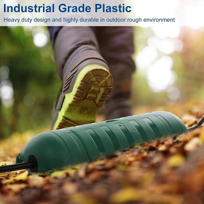 Waterproof Connection Box Extension Cord Cover Safety Connection Seal for Outdoor Garden Outlet / Plug / Power Tool