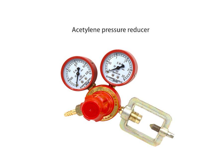 Zuurstof/Propaan/Acetyleen/Argon Drukregelaar Regulator Flow Meter Gas Regulator Flowmeter Argon Regulator Valve Gratis Shippin: Acetylene Meter 2