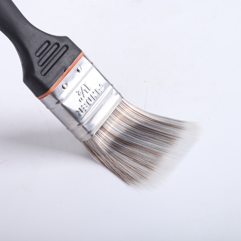 Grip Tight Tools Home Repair Tools for DIY Paint Stains Varnishes Cabinet Deck Fence Door Trim Paint Brush PTE Hair Oil