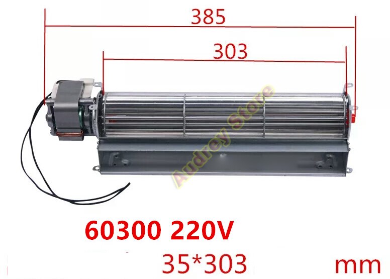 60120 60240 60300 60350 60420 220V Hoge Wind Capaciteit Hoge Temperatuur Weerstand Warmteafvoer Cross Flow Ventilator Air Blower