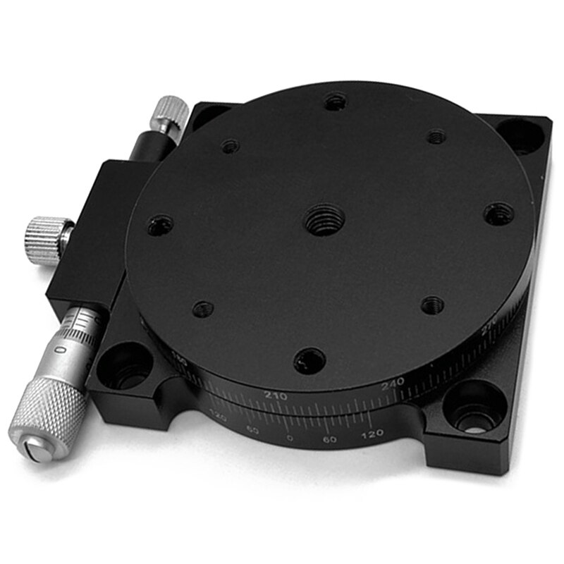 R-Axis 60mm Manual Rotary Platform Sliding Platform Precision Bearing Linear Platform Load 29.4N RS60-L