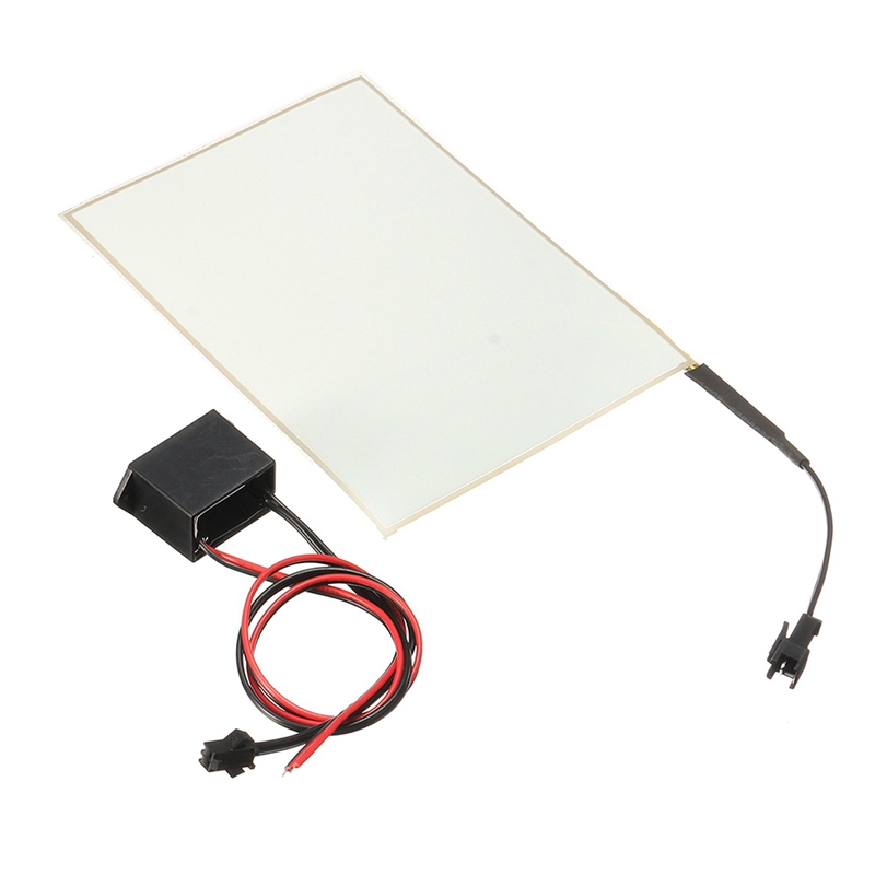 105mm x 148mm EL Panel Electroluminescent Sheet Neon Sheet + Actuator 12V
