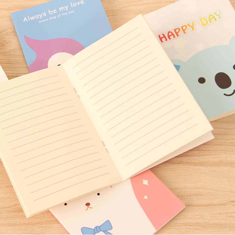 Mini Cute Novelty Animal Cat Notebook Notepad Diary Writting Paper Memorandum School Supplies