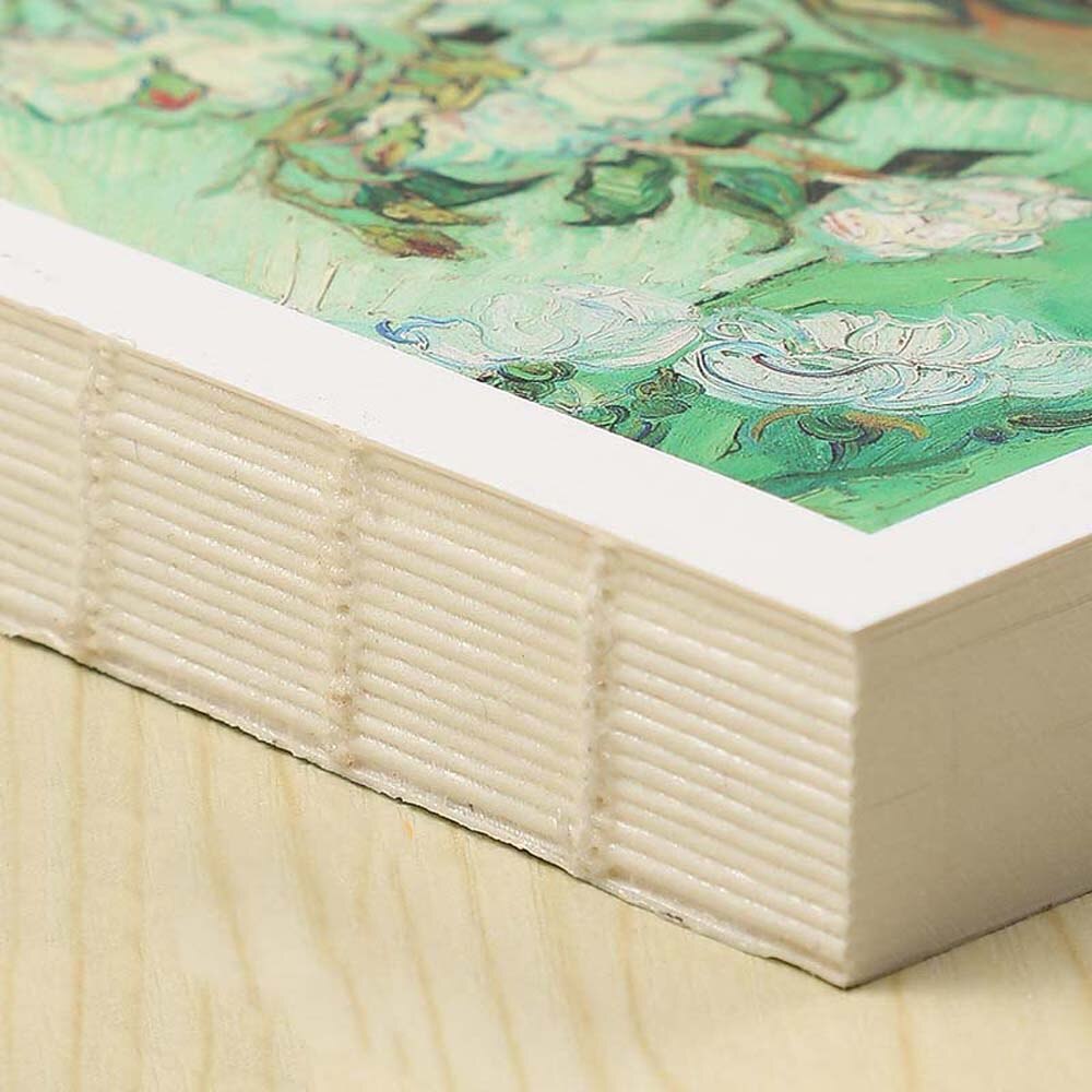 128 Sheets Thickened Paper Sketch Book Beige Paper Art Drawing Painting Book Graffiti Sketchbook School Office Stationery