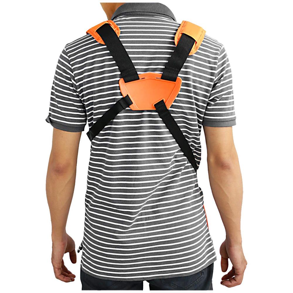 Trimmer skulder stra gress sele stropp komfort stropp dobbel skulder hagebørst klipper gressklipper nylon belte for stihl fs