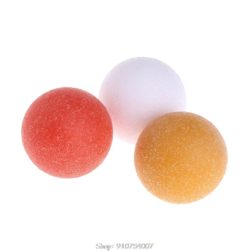 1pc 36mm Roughened Surface Foosball Table Soccer Ball Baby Foot Fussball Plastic O27 20