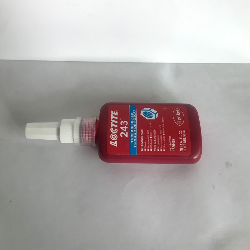 ONS loctite 243 lijm Schroef afdichting lijm Bolt Fixatie voor Motor Onderhoud van Machines Apparatuur 50ML